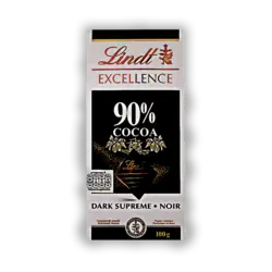 شکلات تلخ 90% لینت | CHOCO DARK LINDT