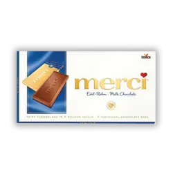 شکلات شیری مرسی|MERCI MILK CHOCOLATE
