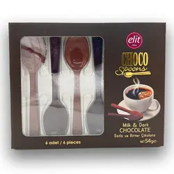 شکلات قاشقی الیت ( 6 عددی)