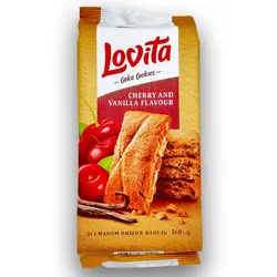 کوکی مغز آلبالو و وانیل لاویتا