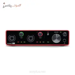 کارت صدا Focusrite Scarlett 4i4 G3 + © مشاوره رایگان و خرید