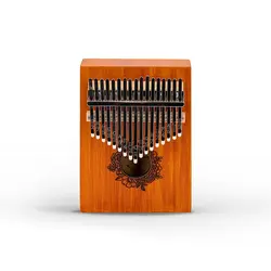 کالیمبا ذوزنقه بلوط طرح حلقه گل