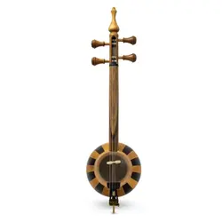 کمانچه خیام 20 ترک دسته گردو