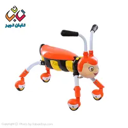 واکر چهارچرخ پایی زنبور کوچولو مدل ارابه