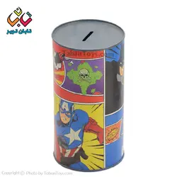 قلک فلزی طرح دار کارتونی کودک