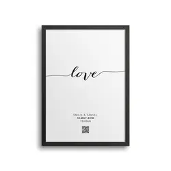 تابلو لاو Love | فرکانس آرت | 340.000&nbsp;تومان