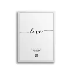 تابلو لاو Love | فرکانس آرت | 340.000&nbsp;تومان