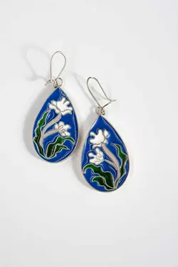 گوشواره آبی