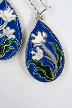 گوشواره آبی