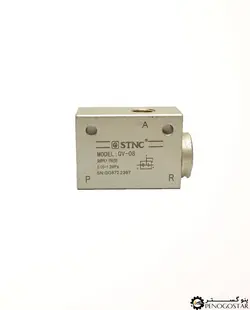 تخلیه سریع کتابی پنوماتیک سایز 1/4 اس تی ان سی QV-04 (STNC)