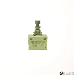 فلو کنترل بین راهی پنوماتیک سایز 1/4 اس تی ان سی (STNC) ST-02