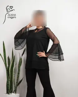 تونیک مجلسی مشکی مدل بهنوش