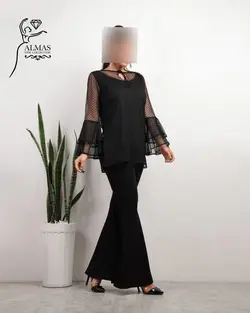 تونیک مجلسی مشکی مدل بهنوش