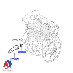 ترموستات هیوندای اکسنت /255002B000