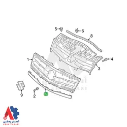 زه جلو پنجره سوزوکی ویتارا 2400 نیو فیس /7211277KA0 OPG