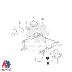 رله برف پاک کن و فن رادیاتور سوزوکی ویتارا /3886078F00