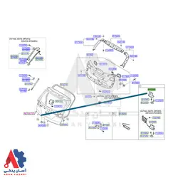 قفل درب صندوق هیوندای سانتافه 2014 /812303Z000
