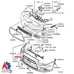 سپر جلو میتسوبیشی لنسر 2017 / 6400H439