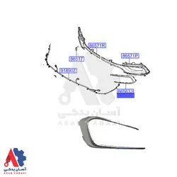 زه دور پرژکتور راست هیوندای سانتافه2017 / 865582waa0