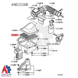 فیلتر هوا میتسوبیشی پاجرو بهمنی / MR571473