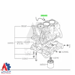 سنسور ضربه موتور سوزوکی ویتارا 2000 سی سی / 1864078G00