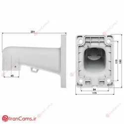 دوربین مداربسته IP اسپید دام 4 مگاپیکسلی داهوا DH-SD49425GB-HNR - فروشگاه اینترنتی ایرانکمز