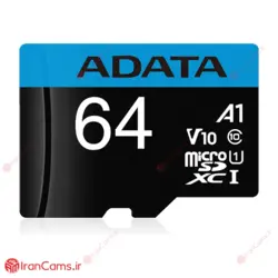 خرید کارت حافظه میکرو اس دی 64 گیگابایت ای دیتا ADATA V10
