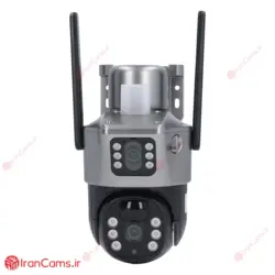 دوربین مینی اسپید دام خورشیدی سیمکارتی 3 لنز 5 مگاپیکسل V380