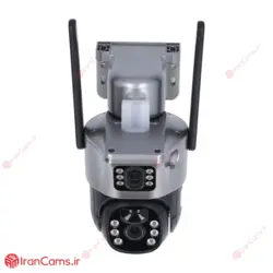 دوربین مینی اسپید دام خورشیدی سیمکارتی 3 لنز 5 مگاپیکسل V380