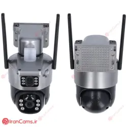 دوربین مینی اسپید دام خورشیدی سیمکارتی 3 لنز 5 مگاپیکسل V380