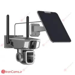 دوربین اسپید دام خورشیدی سیمکارتی 3 لنز مدل Y7 تحت شبکه 4 مگاپیکسل NiView