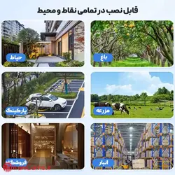 دوربین اسپید دام خورشیدی سیمکارتی 3 لنز مدل Y7 تحت شبکه 4 مگاپیکسل NiView