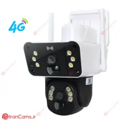 دوربین اسپید دام خورشیدی سیمکارتی مدل TP12 دو لنز O-KAM Pro⚡