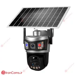 دوربین سیم کارتی خورشیدی 12 مگاپیکسل V380 PRO مدل VSC87-4G