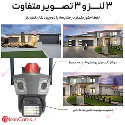 قیمت دوربین سیم کارتی 12 مگاپیکسل 3 لنز O-KAM PRO مدل SD2