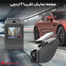 خرید و قیمت دوربین ثبت وقایع خودرو سیم کارتی 2 لنز مدل K19