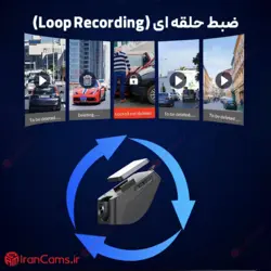 خرید و قیمت دوربین ثبت وقایع خودرو سیم کارتی 2 لنز مدل K19