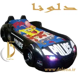 تخت خواب ماشینی پسرانه جدید مدل گشت ویژه