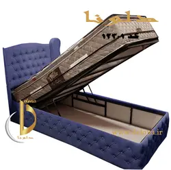 تخت خواب یک نفره چستر گوشواره دار