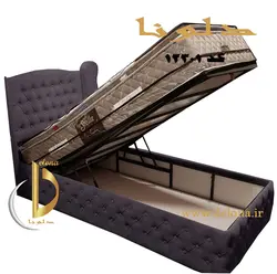 تخت خواب یک نفره چستر گوشواره دار