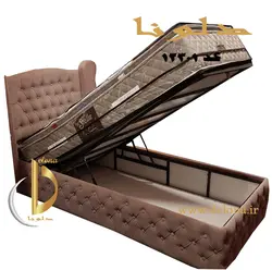 تخت خواب یک نفره چستر گوشواره دار