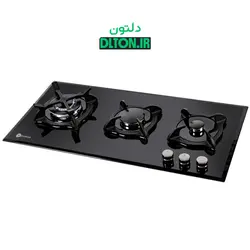 اجاق گاز شیشه ای درسا مدل الینا DG2106-3 - فروشگاه اینترنتی دلتون
