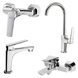 ست شیرآلات البرز روز مدل آلپاین - فروشگاه اینترنتی دلتون