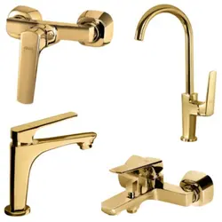 ست شیرآلات البرز روز مدل آلپاین - فروشگاه اینترنتی دلتون