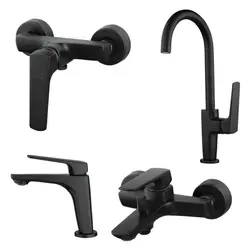 ست شیرآلات البرز روز مدل آلپاین - فروشگاه اینترنتی دلتون