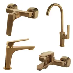 ست شیرآلات البرز روز مدل آلپاین - فروشگاه اینترنتی دلتون