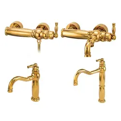 ست شیرآلات قهرمان مدل آنتیک - فروشگاه اینترنتی دلتون