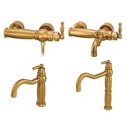 ست شیرآلات قهرمان مدل آنتیک - فروشگاه اینترنتی دلتون