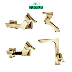 ست شیرآلات درخشان مدل پرنس گلد - فروشگاه اینترنتی دلتون