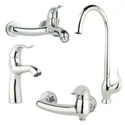 ست شیرآلات راسان مدل اکتاو - فروشگاه اینترنتی دلتون